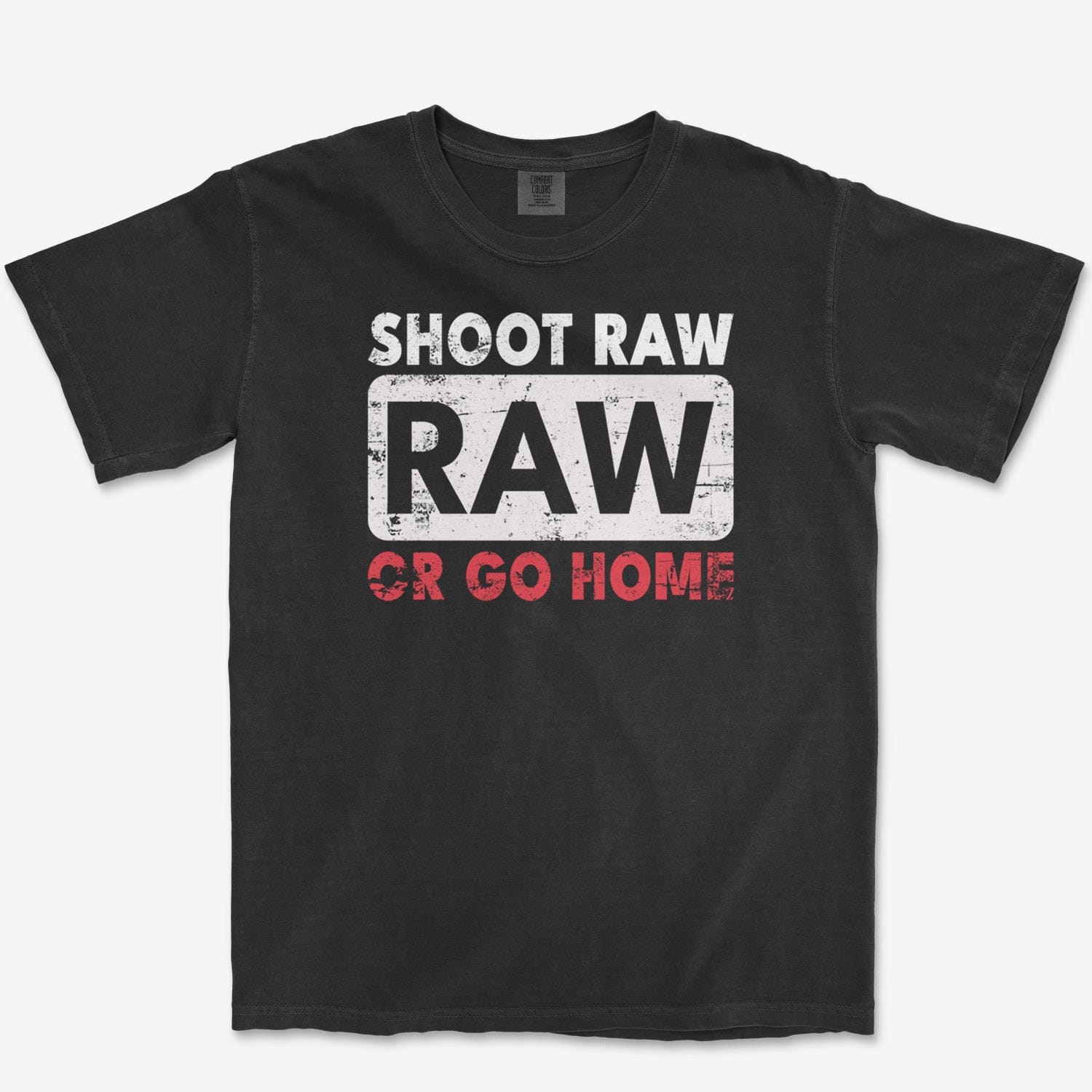 T-Shirt Black / S Shoot RAW - Premium T-Shirt