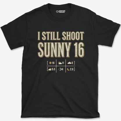 T-Shirt Black / S Shoot Sunny 16 T-Shirt