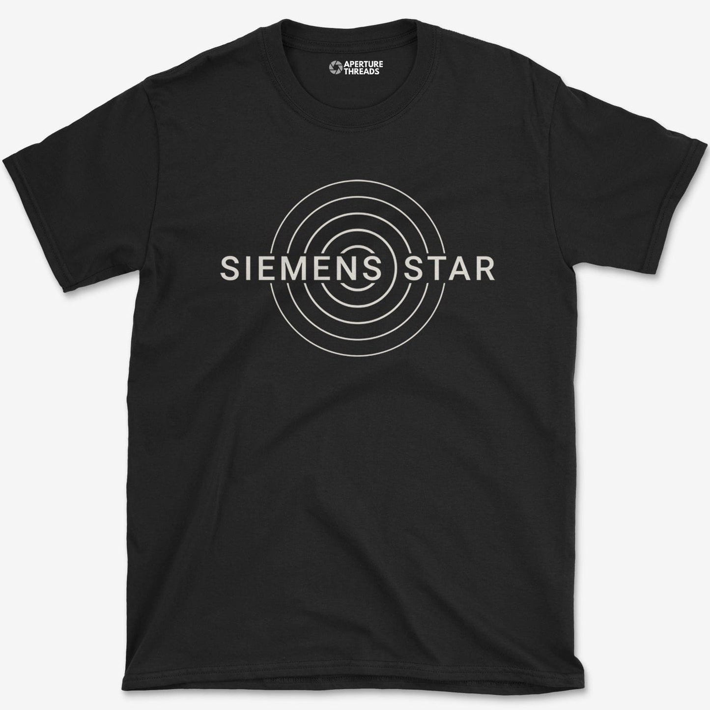 T-Shirt Black / S Siemens Star T-Shirt
