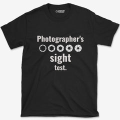 T-Shirt Black / S Sight Test T-Shirt