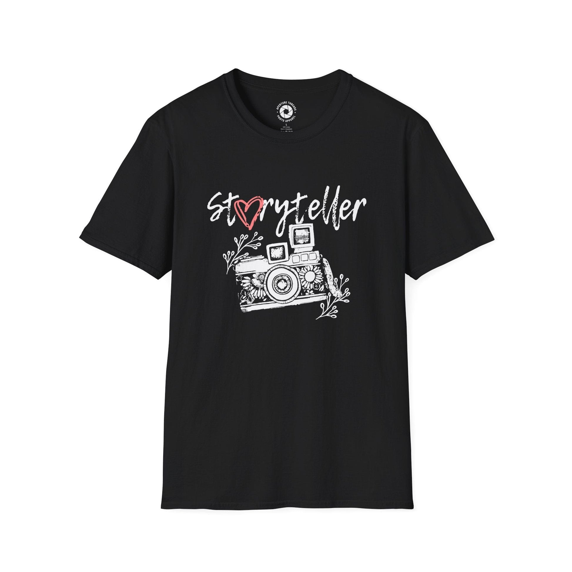 T-Shirt Black / S Storyteller Heart T-Shirt