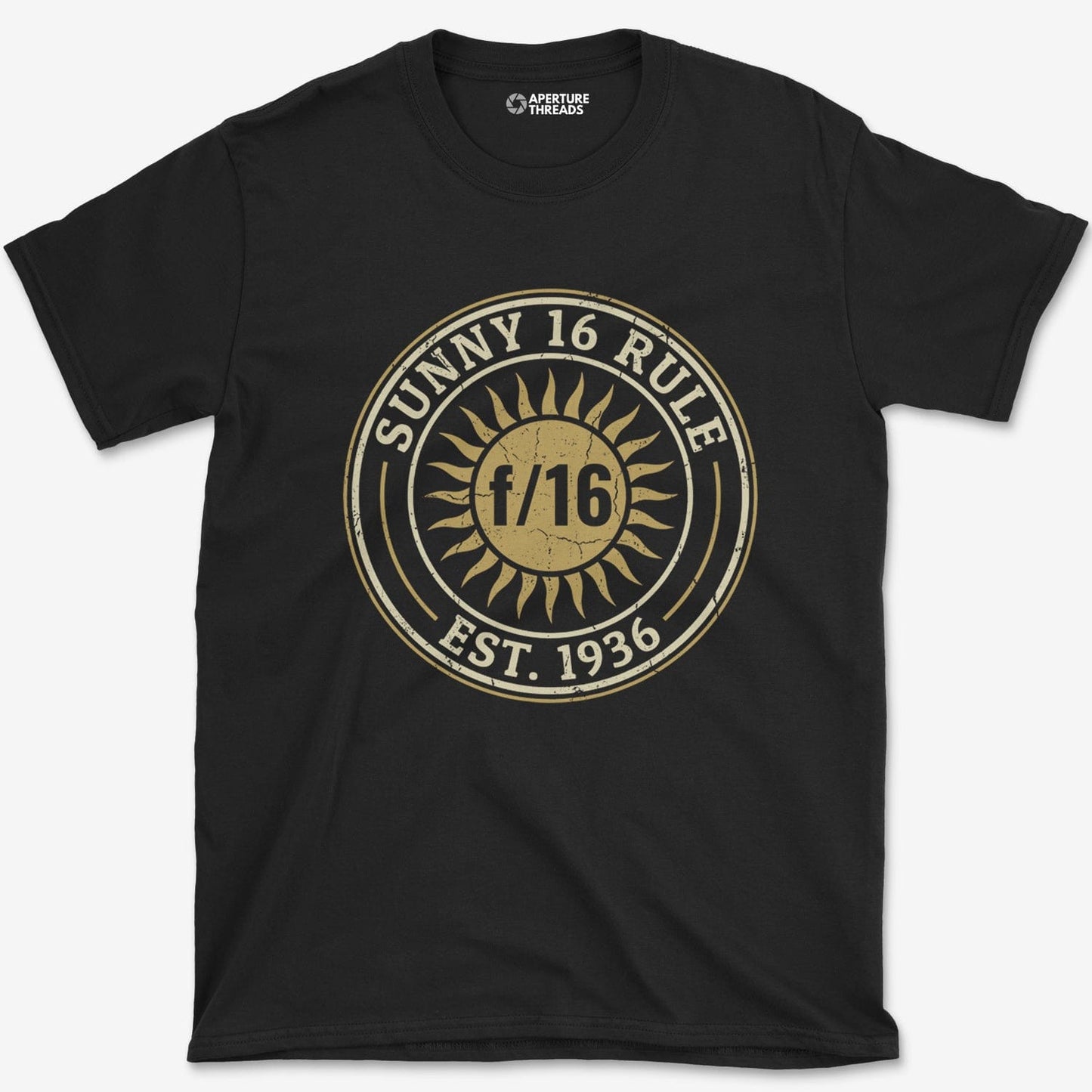 T-Shirt Black / S Sunny 16 Badge T-Shirt