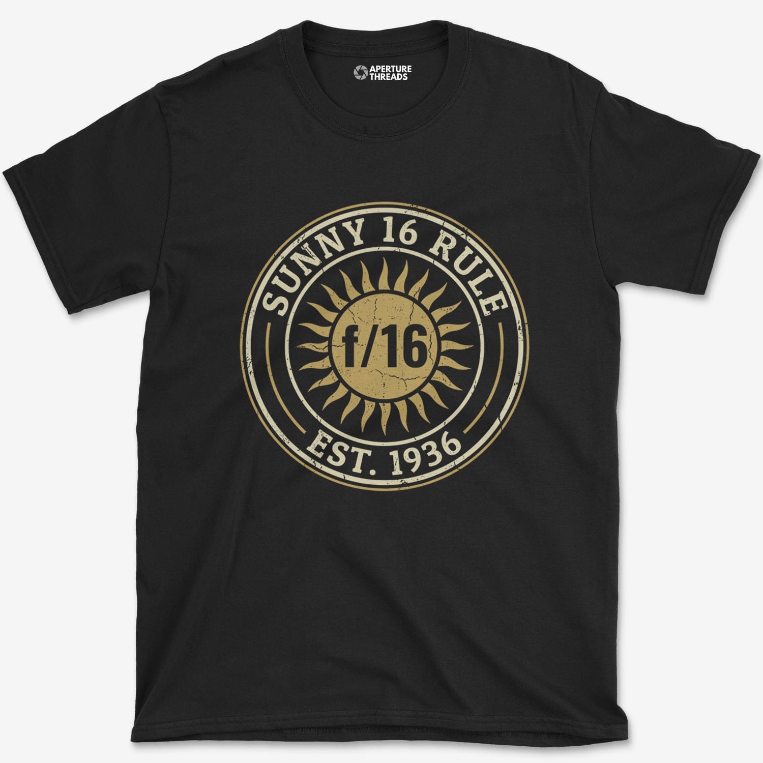 T-Shirt Black / S Sunny 16 Badge T-Shirt
