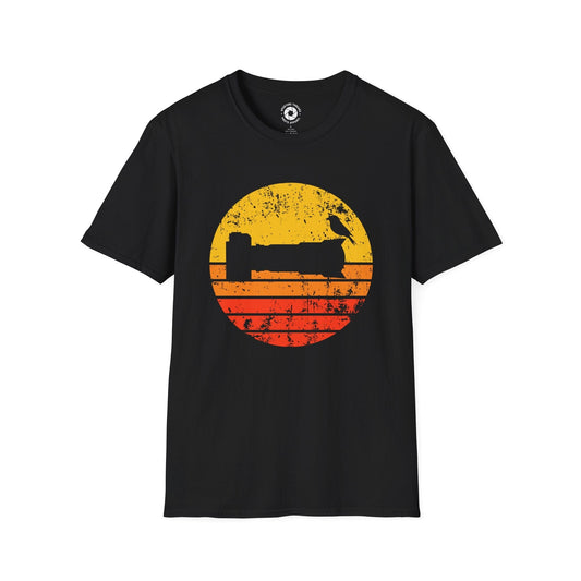 T-Shirt Black / S Sunset Bird Camera T-Shirt