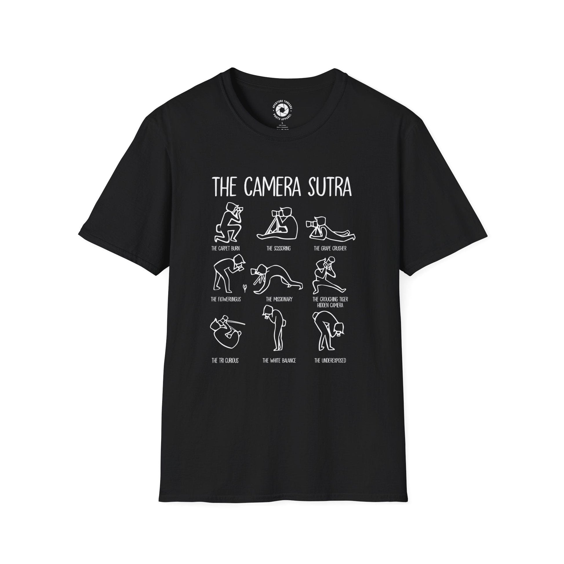 T-Shirt Black / S The Camera Sutra T-Shirt