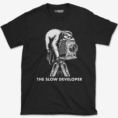 T-Shirt Black / S The Sloth Developer T-Shirt