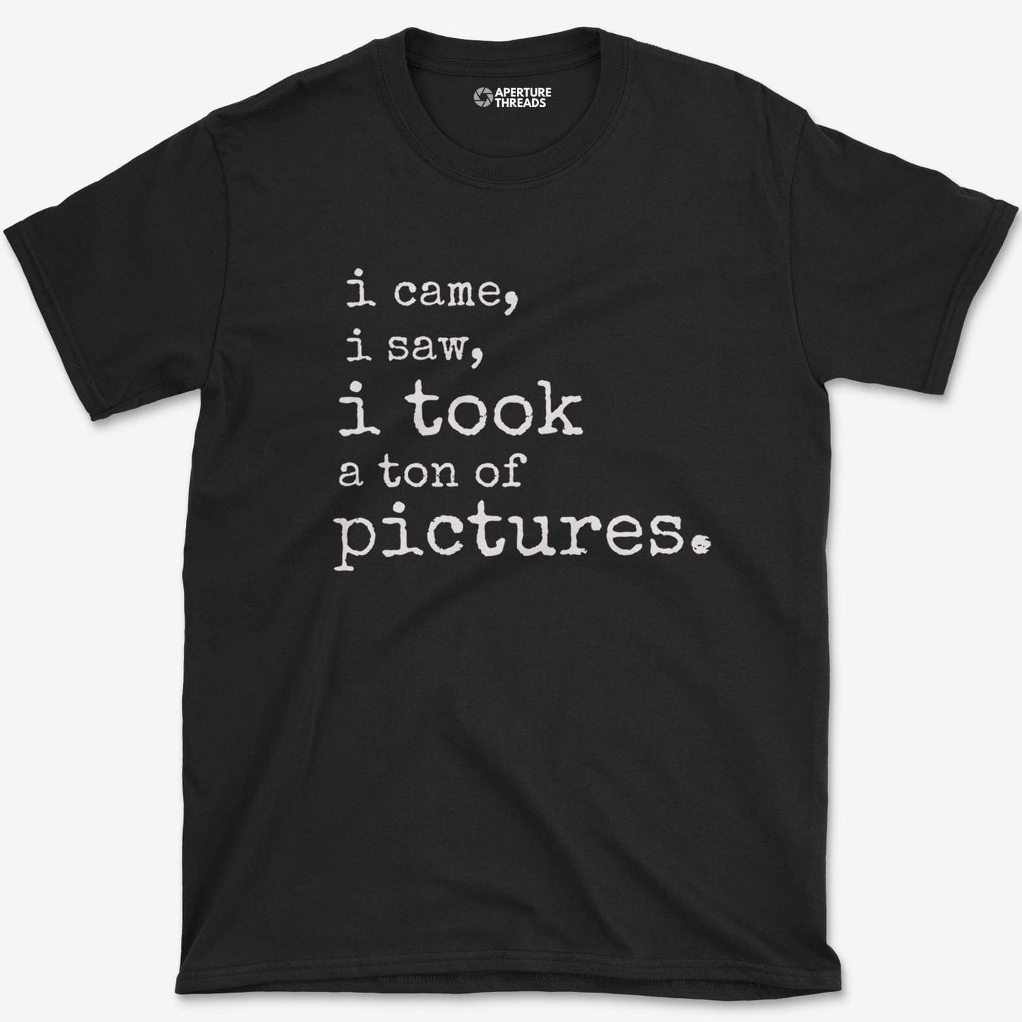 T-Shirt Black / S Ton Of Pictures T-shirt