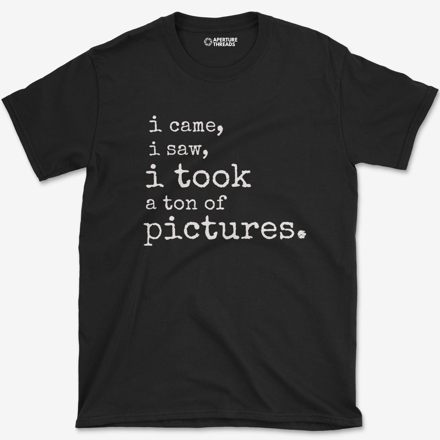 T-Shirt Black / S Ton Of Pictures T-shirt