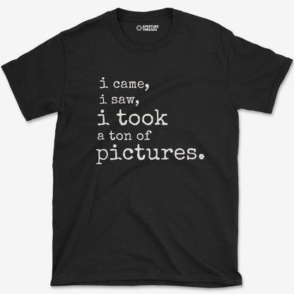 T-Shirt Black / S Ton Of Pictures T-shirt