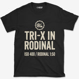 T-Shirt Black / S Tri-X in Rodinal T-Shirt