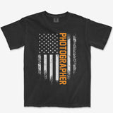 T-Shirt Black / S USA Photographer Heavyweight Tee