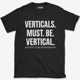 T-Shirt Black / S Verticals T-Shirt