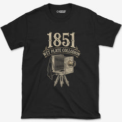 T-Shirt Black / S Wet Plate Collodion T-Shirt