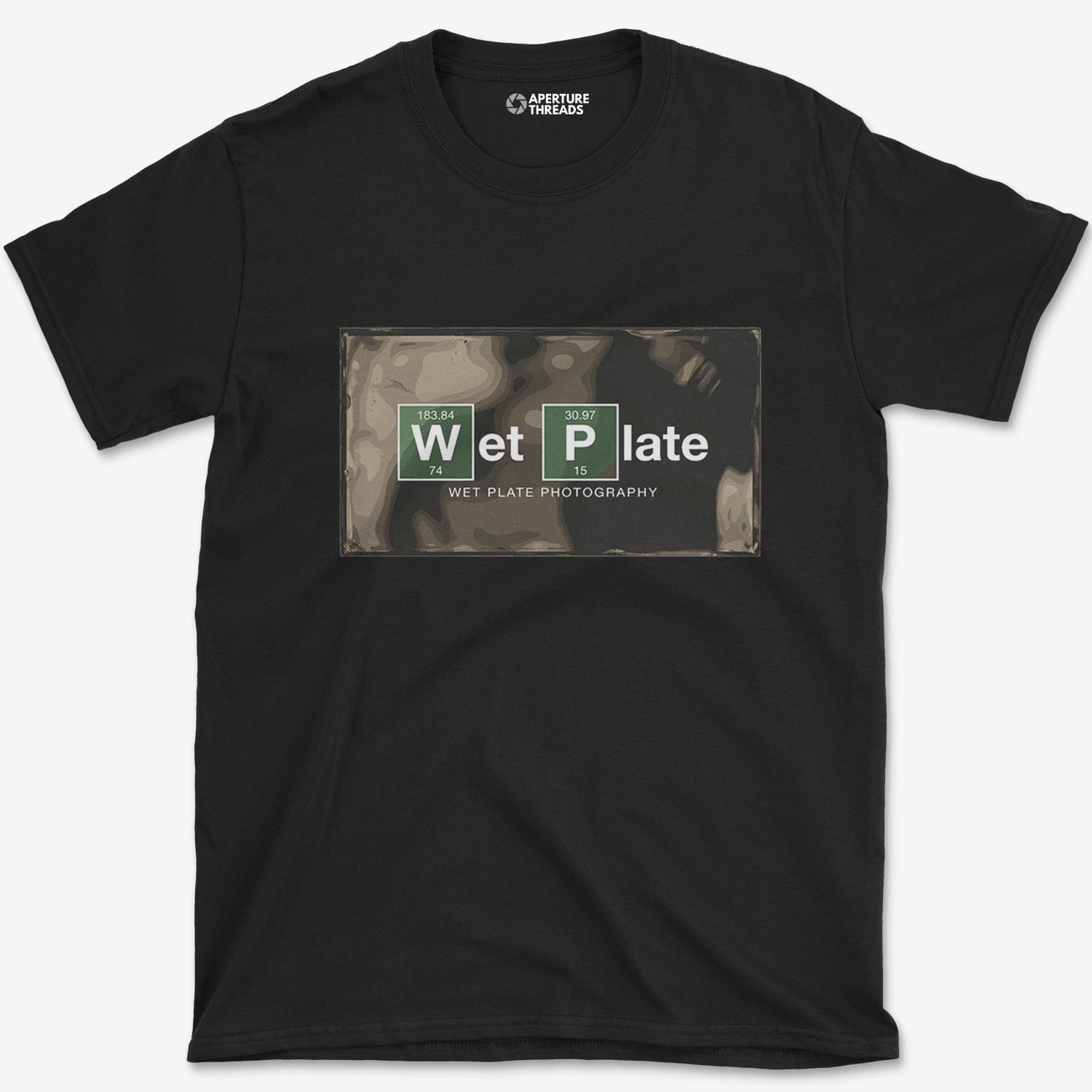 T-Shirt Black / S Wet Plate T-Shirt
