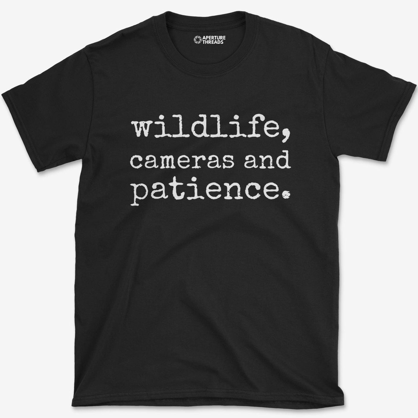 T-Shirt Black / S Wildlife Patience T-Shirt