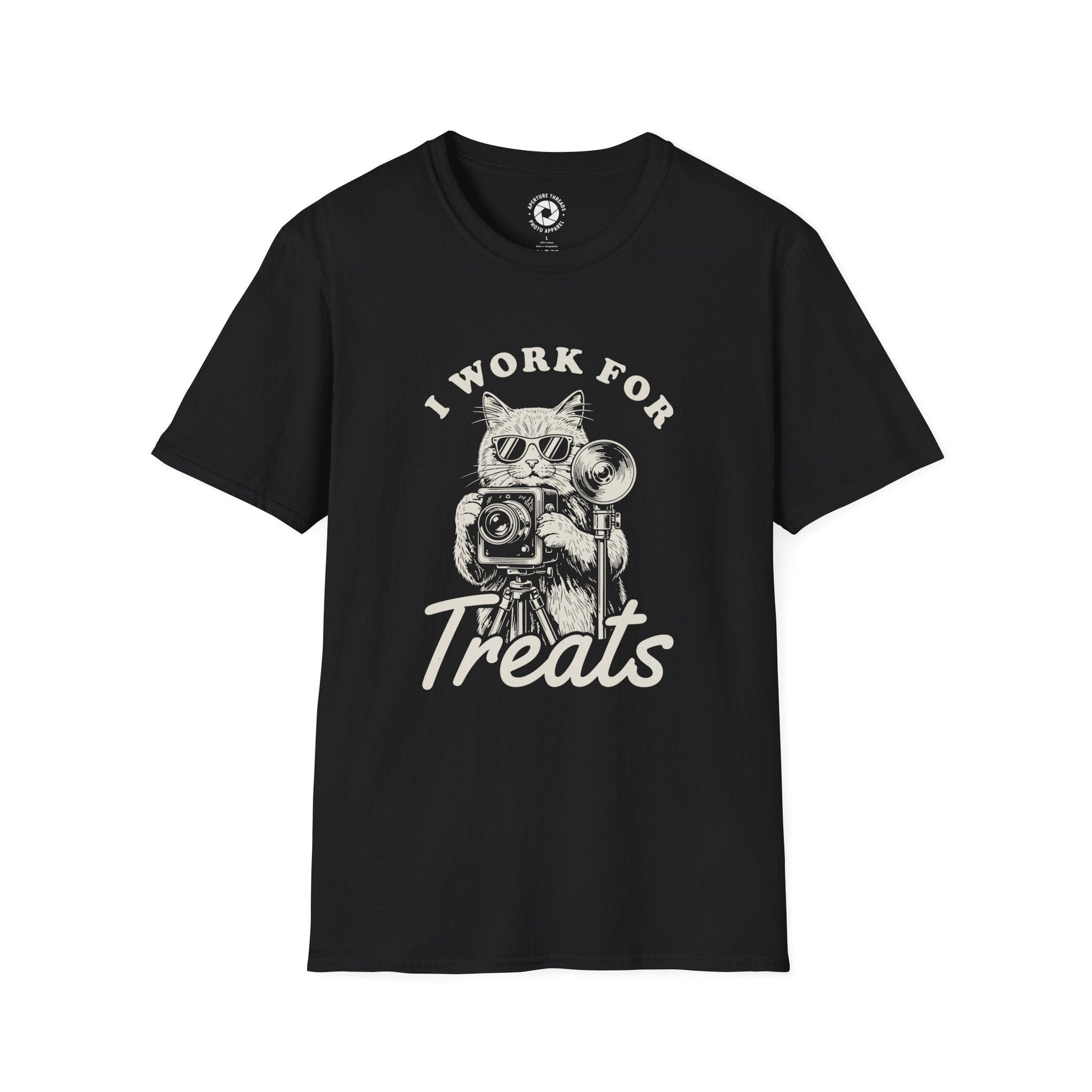 T-Shirt Black / S Work For Treats T-Shirt
