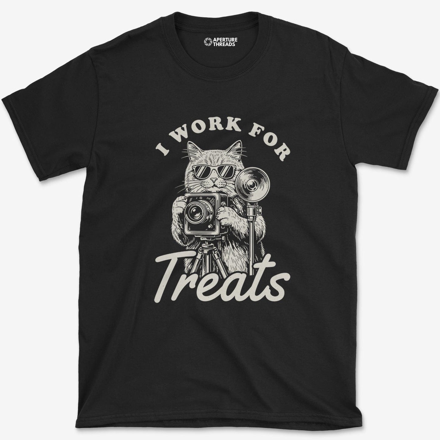 T-Shirt Black / S Work for Treats T-Shirt