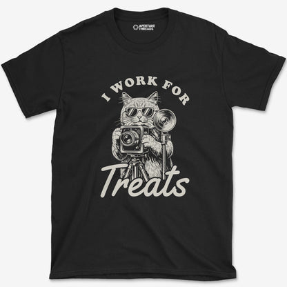 T-Shirt Black / S Work for Treats T-Shirt