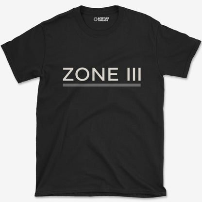 T-Shirt Black / S Zone III T-Shirt