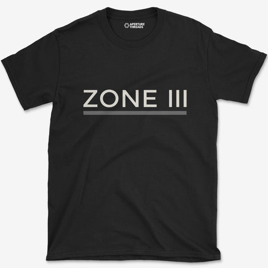 T-Shirt Black / S Zone III T-Shirt