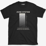 T-Shirt Black / XS Zone Vertical Scale T-Shirt