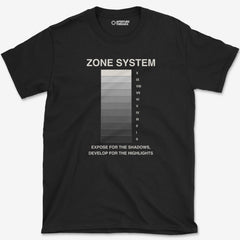 T-Shirt Black / XS Zone Vertical Scale T-Shirt