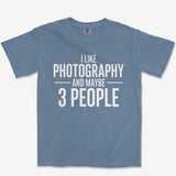 T-Shirt Blue Jean / S 3 People Heavyweight Tee