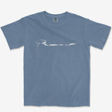 T-Shirt Blue Jean / S Camera Silhouette Heavyweight Tee