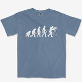 T-Shirt Blue Jean / S Evolution Man Heavyweight Tee