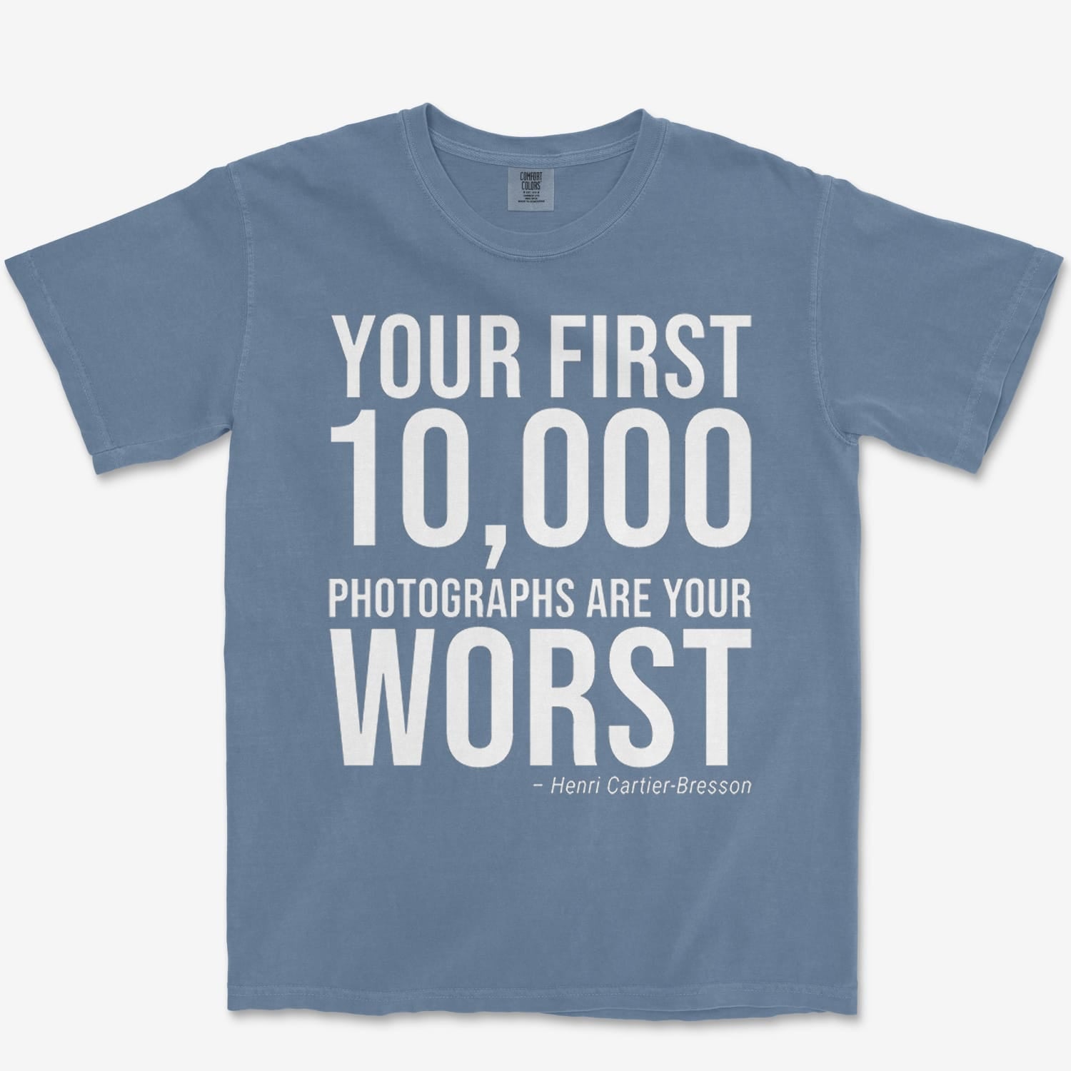 T-Shirt Blue Jean / S First 10000 Heavyweight Tee