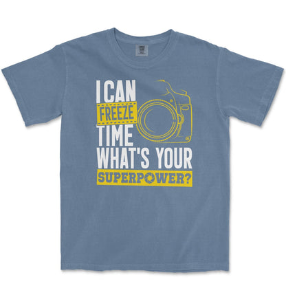 T-Shirt Blue Jean / S Freeze Time - Premium T-Shirt