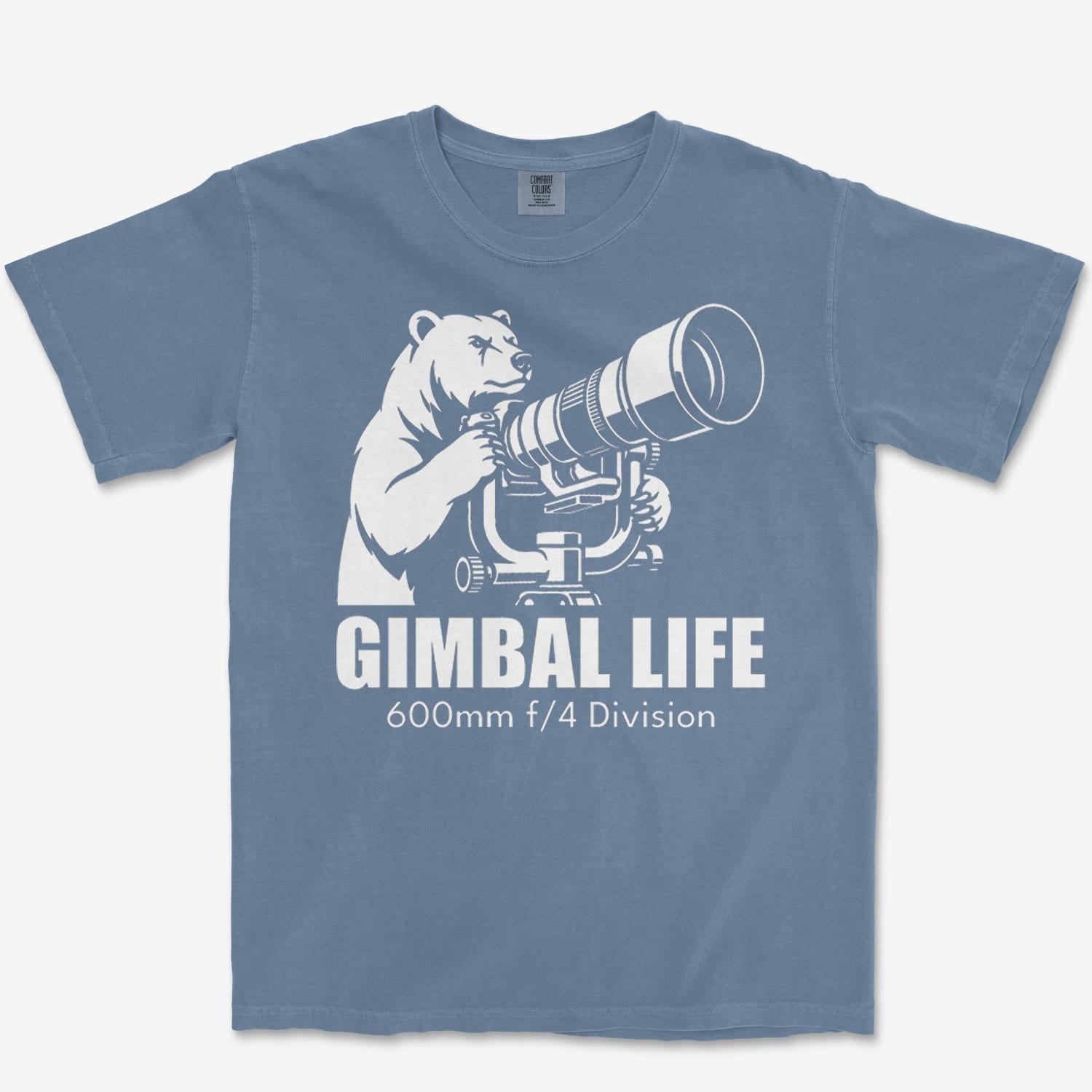 T-Shirt Blue Jean / S Gimbal Life Heavyweight Tee