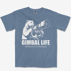 T-Shirt Blue Jean / S Gimbal Life Heavyweight Tee