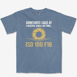 T-Shirt Blue Jean / S ISO 100 F16 - Premium T-Shirt