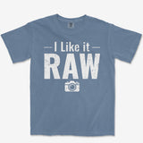 T-Shirt Blue Jean / S Like It Raw Heavyweight Tee