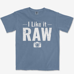 T-Shirt Blue Jean / S Like It Raw Heavyweight Tee