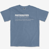 T-Shirt Blue Jean / S Photographer Definition Heavyweight Tee