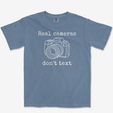 T-Shirt Blue Jean / S Real Cameras - Premium T-Shirt