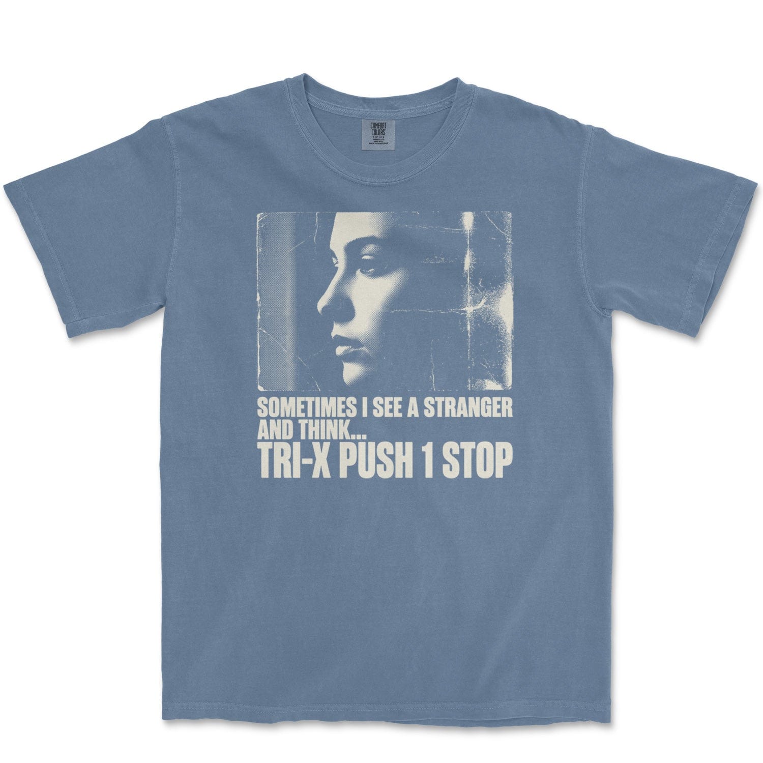 T-Shirt Blue Jean / S See A Stranger - Premium T-Shirt