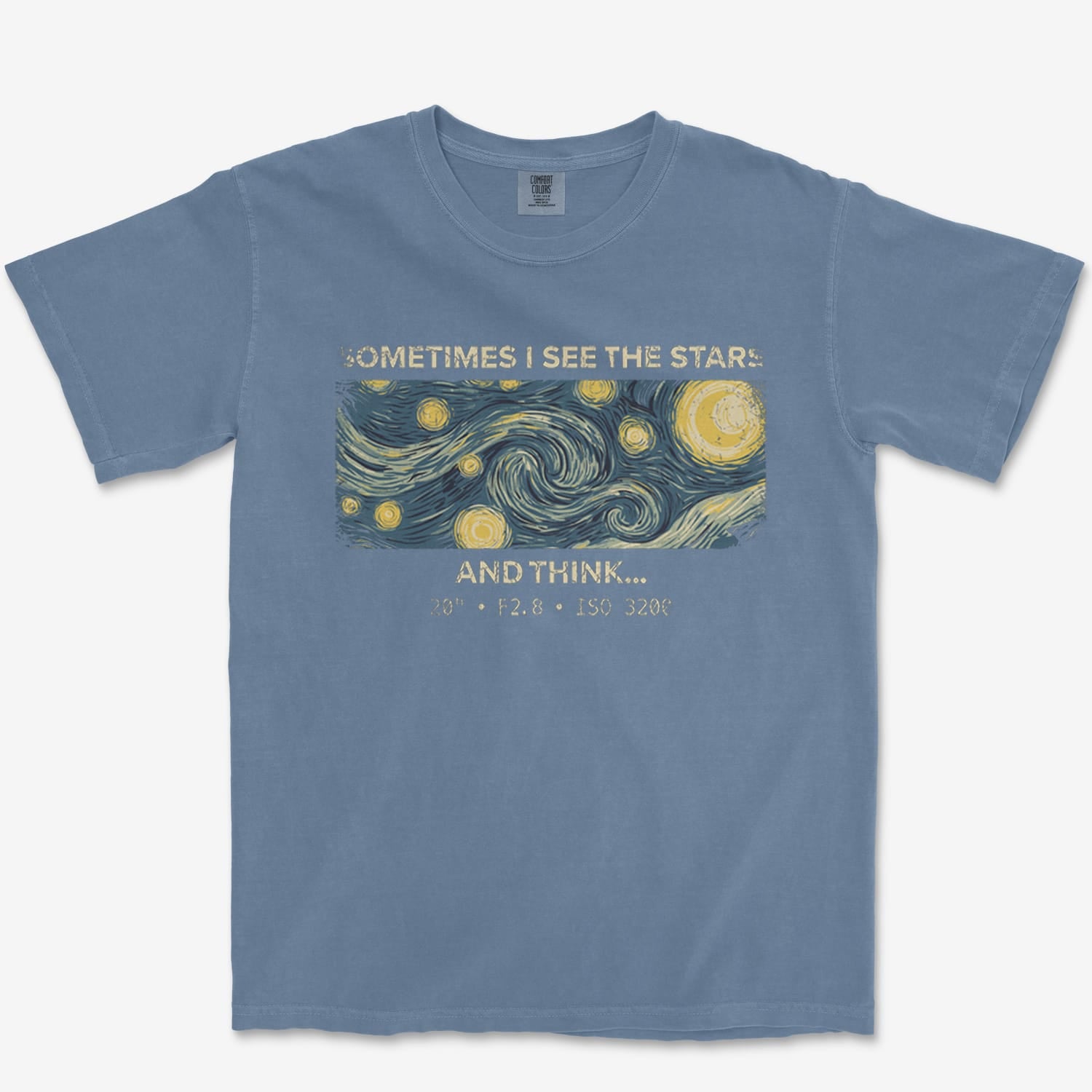 T-Shirt Blue Jean / S See The Stars Heavyweight Tee