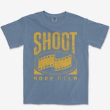 T-Shirt Blue Jean / S Shoot More Film Heavyweight Tee