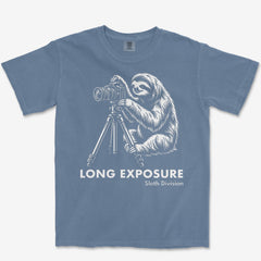 T-Shirt Blue Jean / S Sloth Exposure Heavyweight Tee