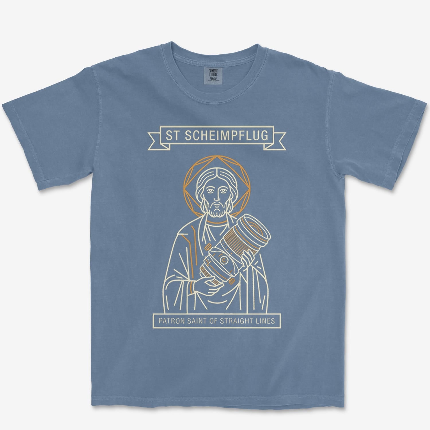 T-Shirt Blue Jean / S St Scheimpflug Heavyweight Tee