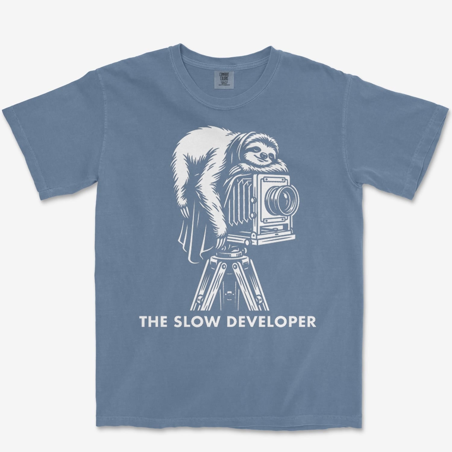 T-Shirt Blue Jean / S The Sloth Developer Heavyweight Tee