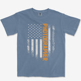 T-Shirt Blue Jean / S USA Photographer Heavyweight Tee