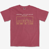 T-Shirt Brick / S City Skyline - Premium T-Shirt