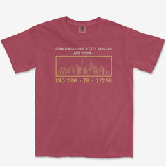 T-Shirt Brick / S City Skyline - Premium T-Shirt