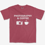 T-Shirt Brick / S Coffee & Photography Heavyweight Tee
