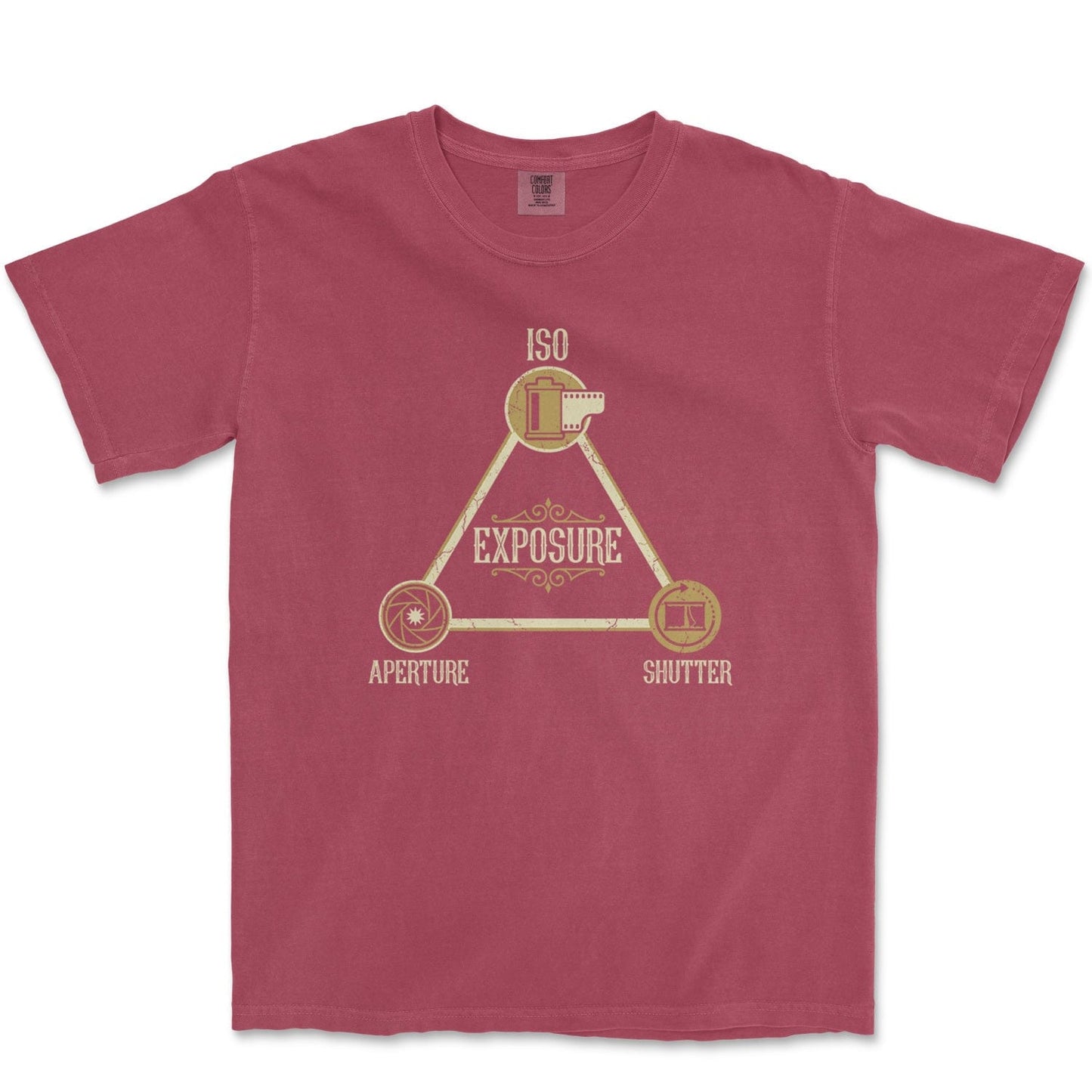 T-Shirt Brick / S Exposure Triangle - Premium T-Shirt
