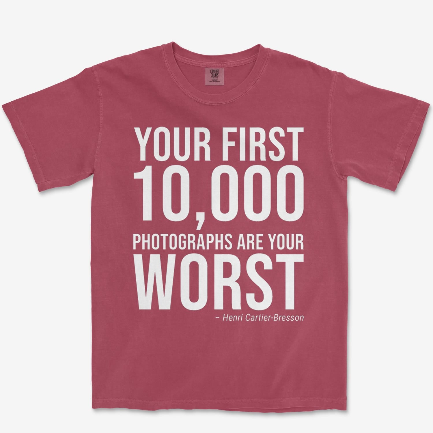 T-Shirt Brick / S First 10000 Heavyweight Tee